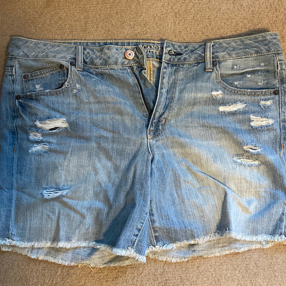 American Eagle Boy Midi Jean Shorts